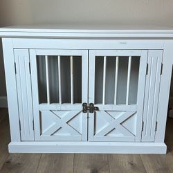 Two Dog Kennels/End Tables