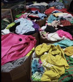 Grade A Mix Boxes Woman And Men Second Hand Clothing 