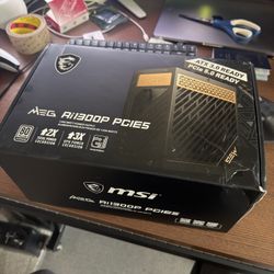 MSI MEG Ai1300P PCIE5 – 1300W ATX 3.1 / ATX 3.0 Platinum PSU (Like New)
