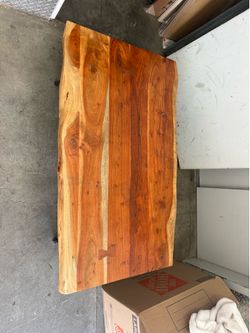 Fancy Wooden Slab Table