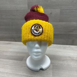 New Vintage Washington Redskins Knit Hat Beanie Pom Pom kids Childrens youth football NFL