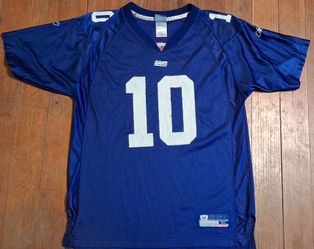 Youth Size Xlarge or Adult Small Eli Manning Jersey New York Giants