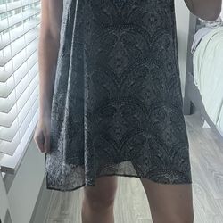 Paisley Print Dress