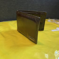 Fossil Wallet With Money Clip 