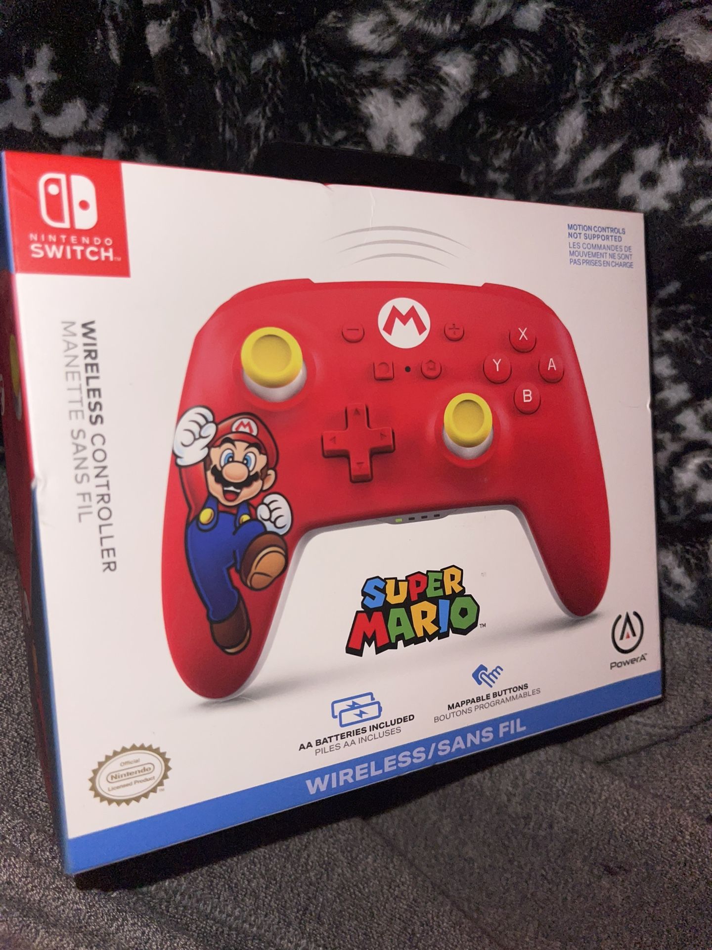 Mario Wireless Nintendo Switch New