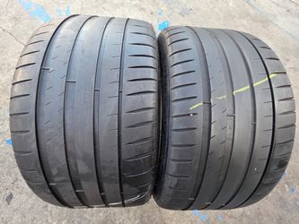 2 USED TIRES MICHELIN PS4S 255/35/19