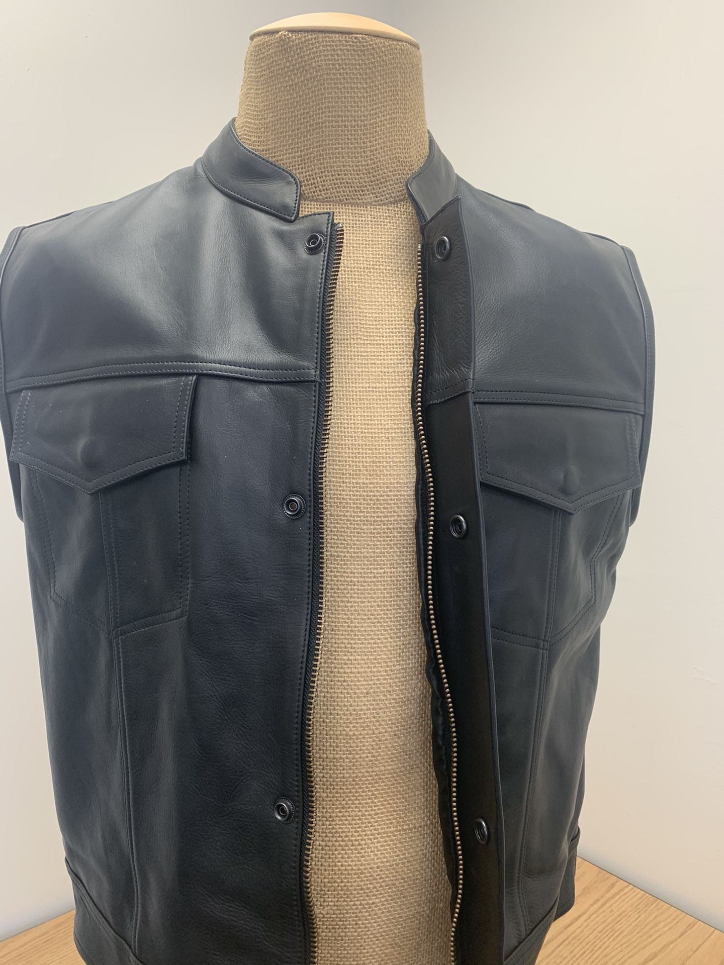 Leather Vest