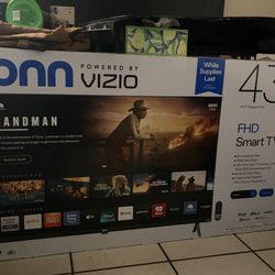 Vizio “43” FHD Smart Tv