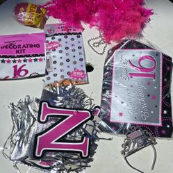 Sweet 16 Party Decorations