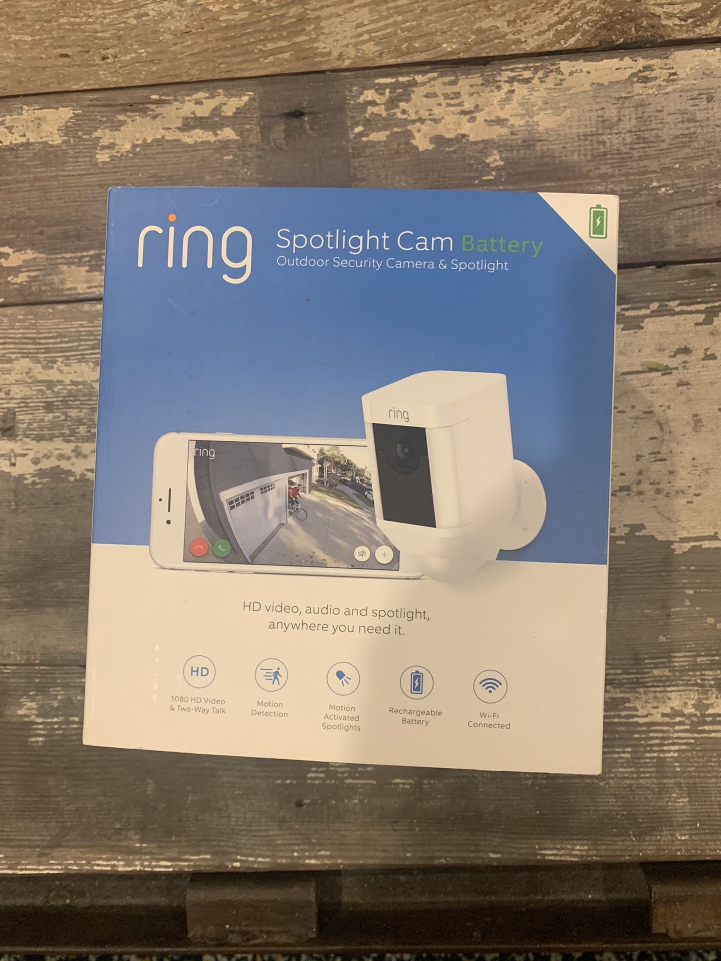 Ring Spotlight Cam [Battery ]