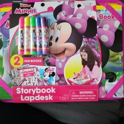 Minnie Coloring Storybook Lapdesk