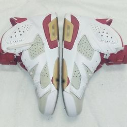 1991 Jordan 6 White Red Size 11 Mens Great Condition 