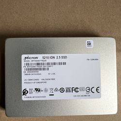 8tb/7.68tb SSD Micron 5210