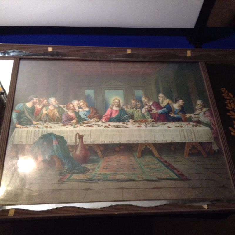 Framed art Leonardo davinci "Last Supper"