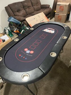 Poker table