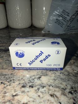 alcohol pads 100pcs