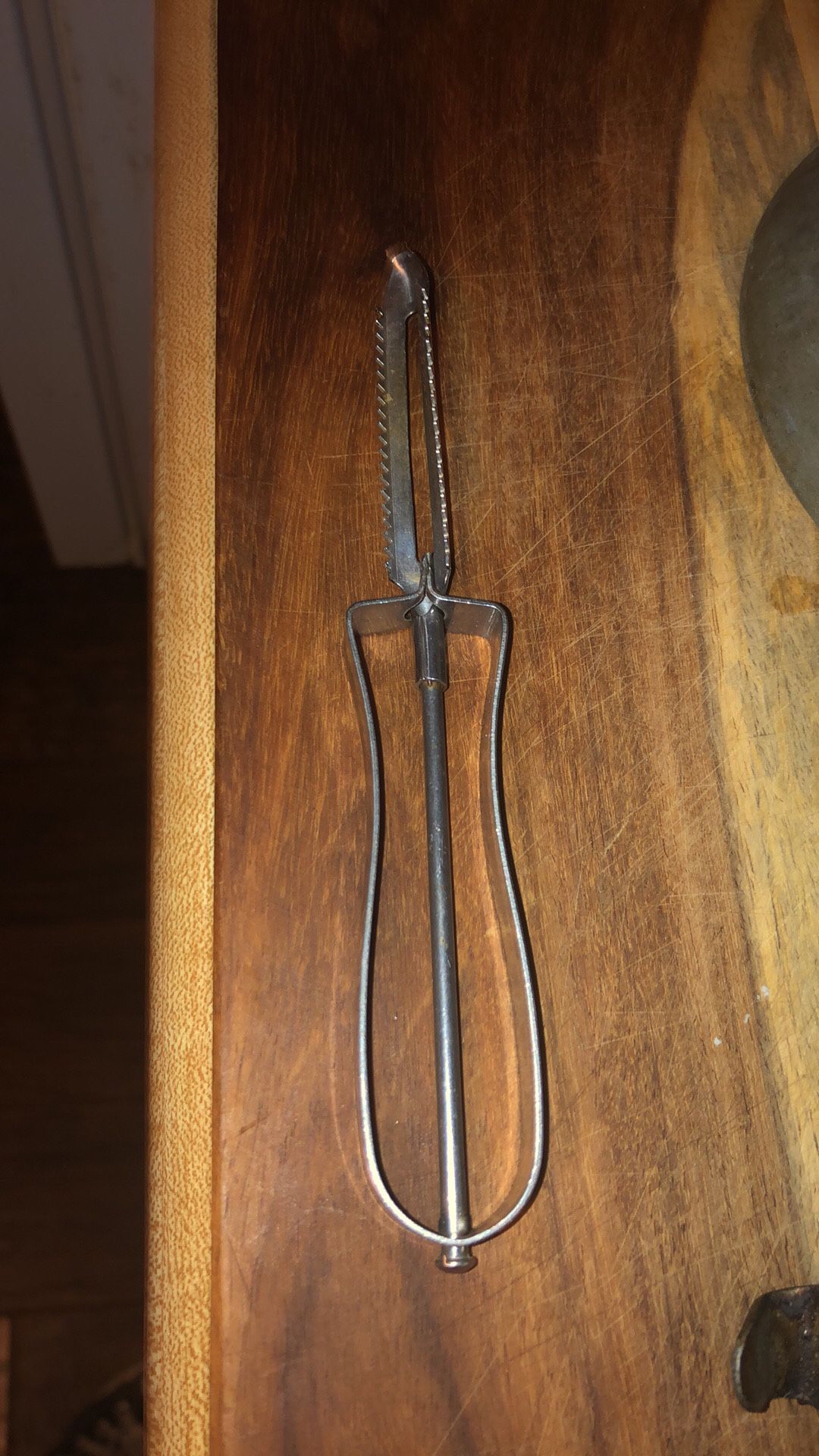 Vintage Retro floating blade. Potato/vegetable peeler