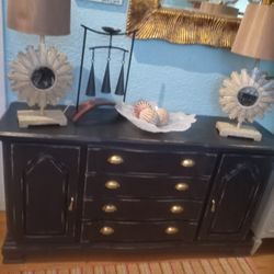 CUTE BUFFET OR TV STAND AT PICKY PINCHERS 801 TURNER ST CLEARWATER OPEN 12-6 
