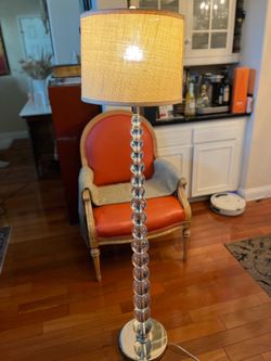Restoration Hardware Acrylic Ball Floor Lamp