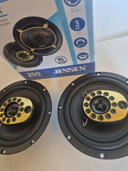 Jensen 3-Way Car Speakers 250W Peak Pair