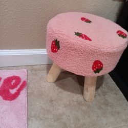 Strawberry Stool