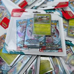 Pokemon Journey Together 3 Pack Blister