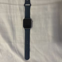 APPLE WATCH SE 44MM SILVER |NAVY BAND 