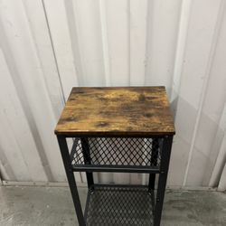 Rustic 3 Level Entryway Table