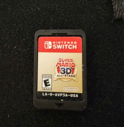 Super mario 3d all stars Nintendo Switch  Cartridge