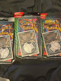 Pokemon Pitch black 2 pack blister Snorlax coin