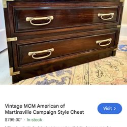 Martinville  Chest. 
