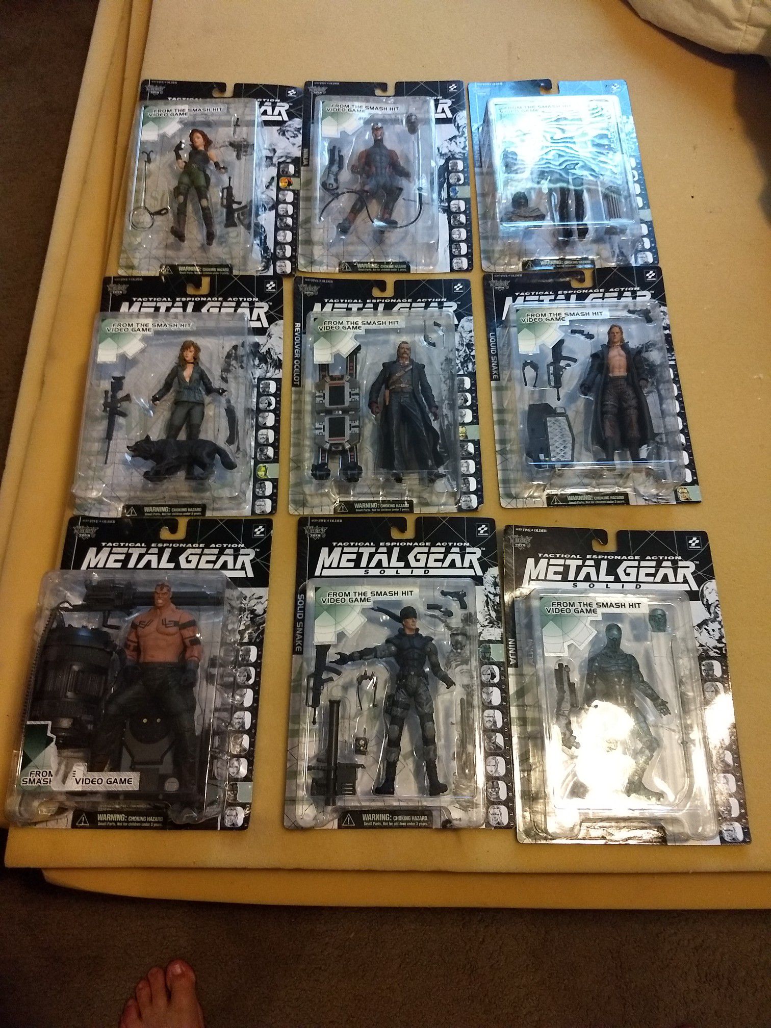 Metal Gear Solid action figures
