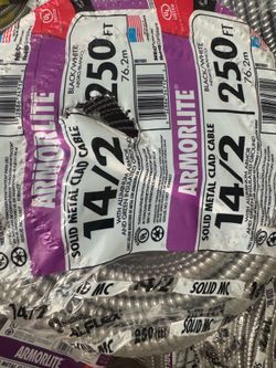 14/2 MC Armorlite Metal Clad Cable 250FT