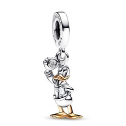 Pandora Disney 100th Anniversary Donald Duck Dangle Charm for bracelet necklace