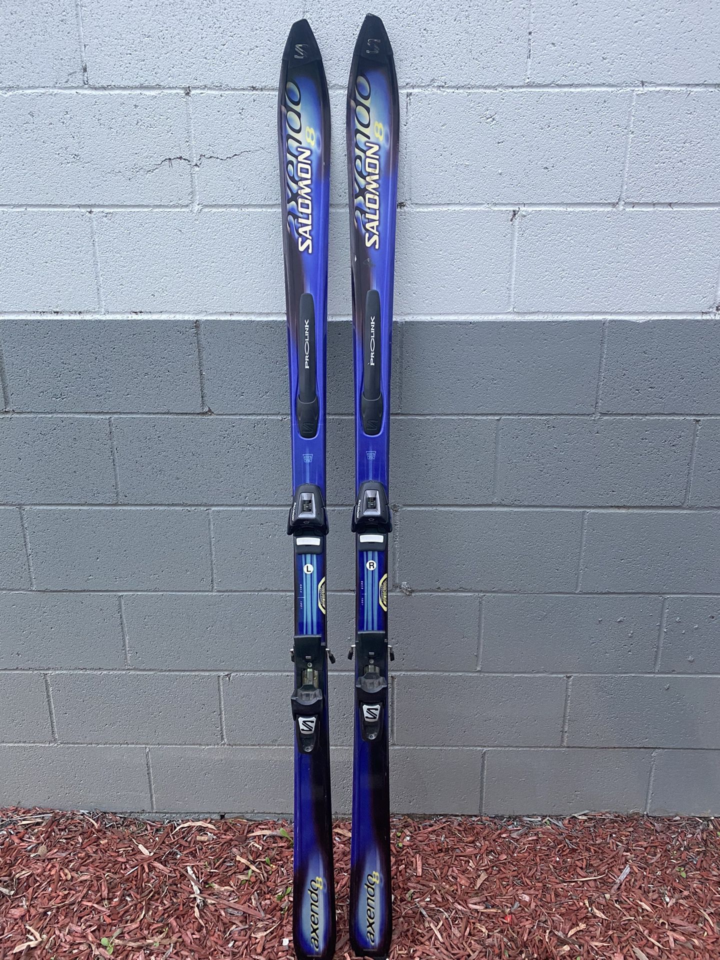 Salomon Axendo 8 Prolink Skis With Salomon 800 S Bindings