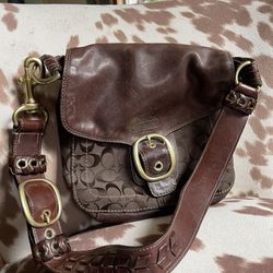 Vintage Coach Bleaker Satchel 
