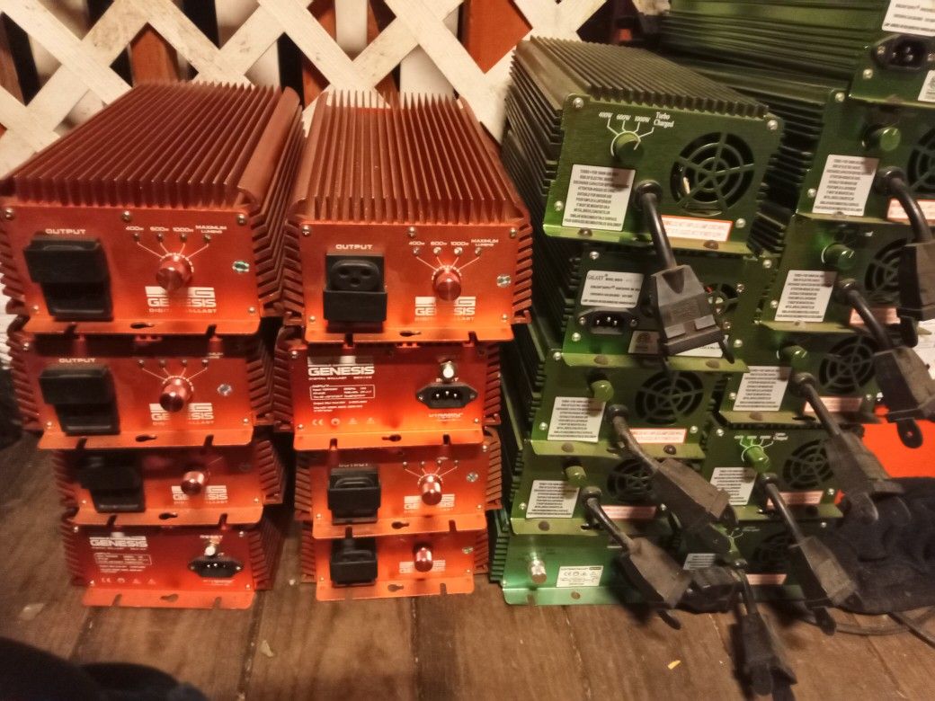 1000 Watt Digital, Dimmable Grow Light Ballasts for Sale in Lacey, WA