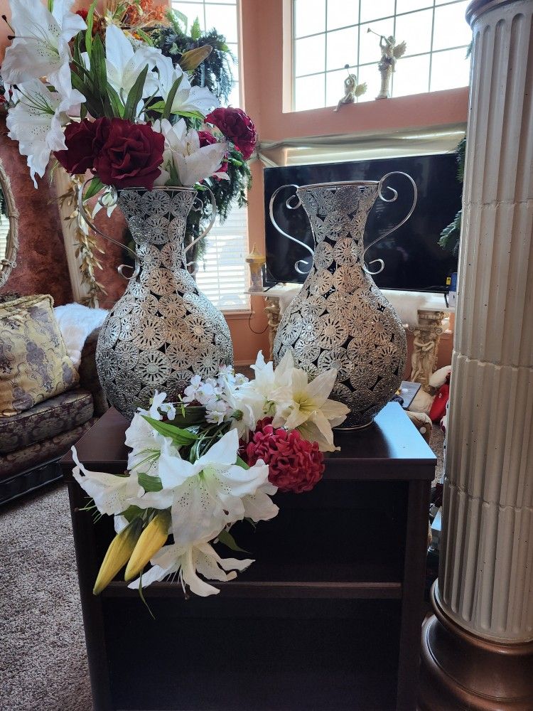 Vases With Flowers