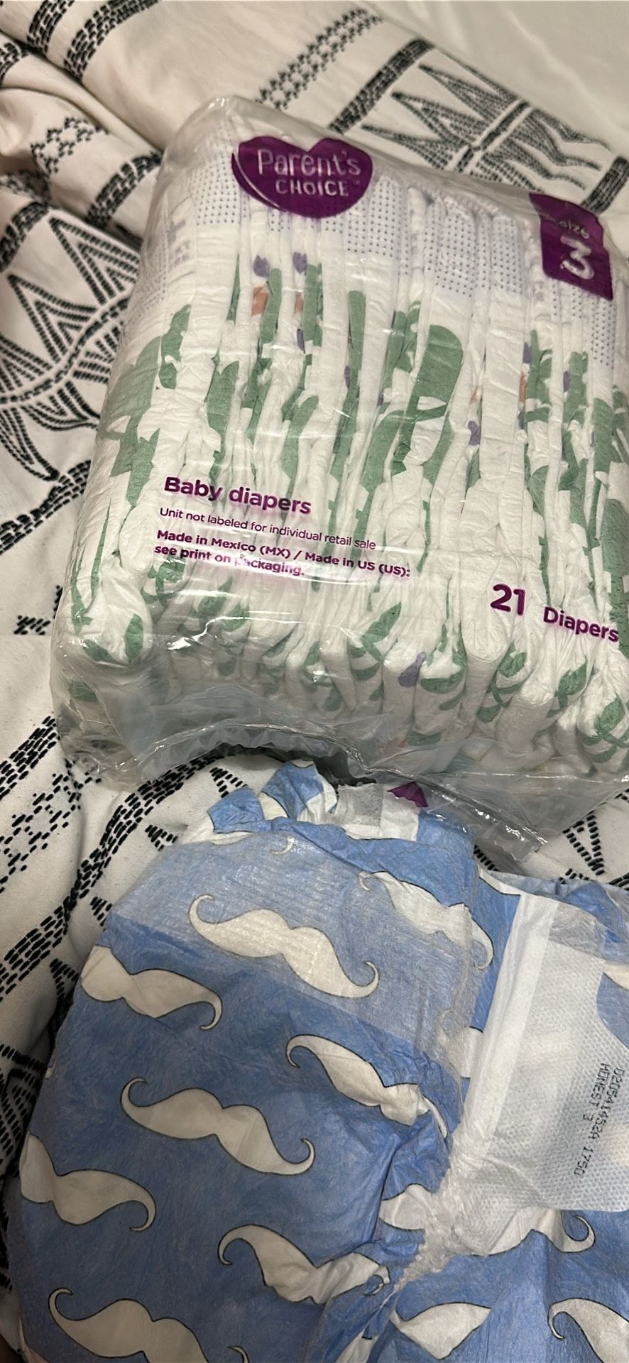 Size 3 Diapers 