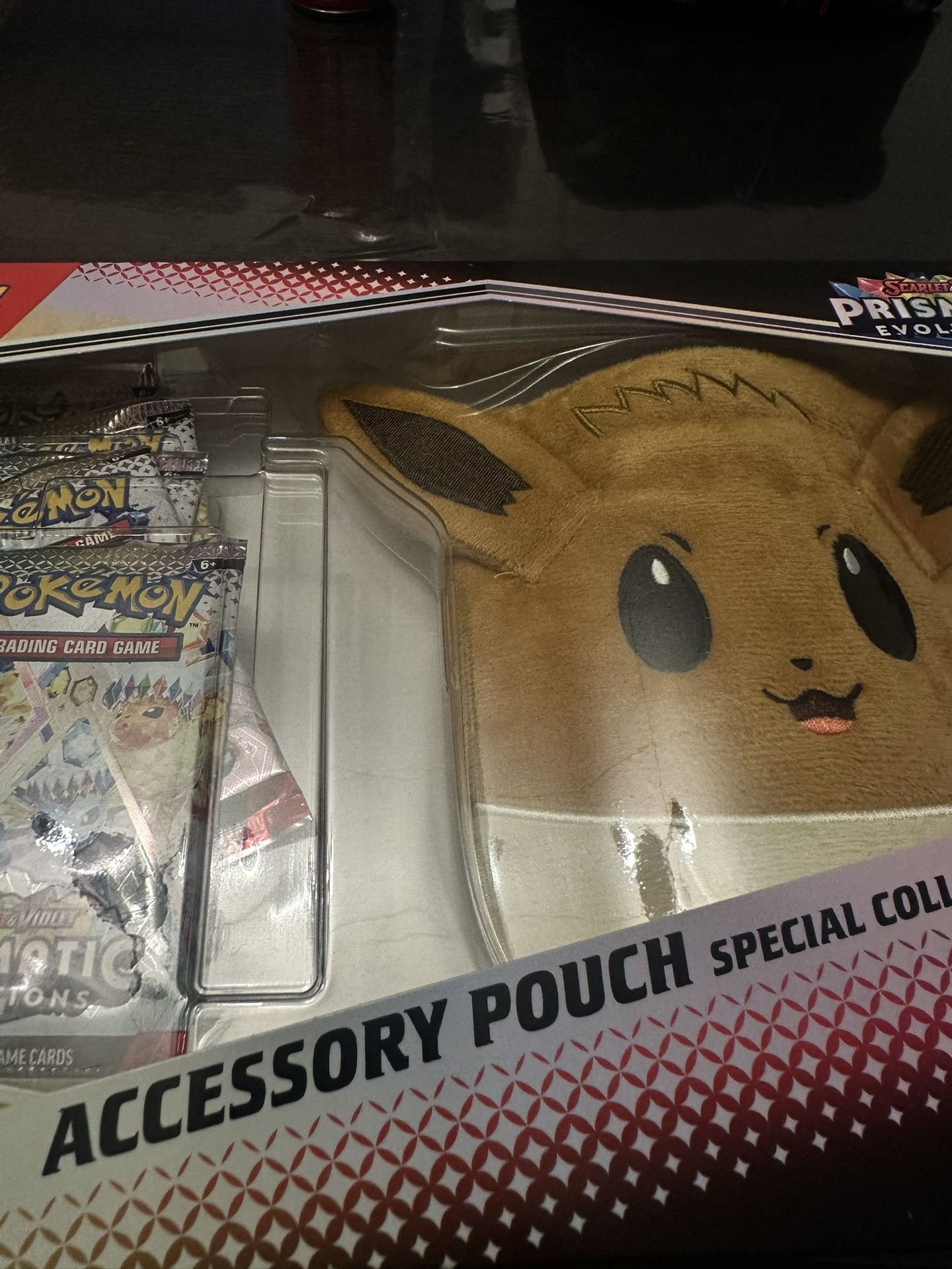 Prismatic Evolution Eevee Pouch