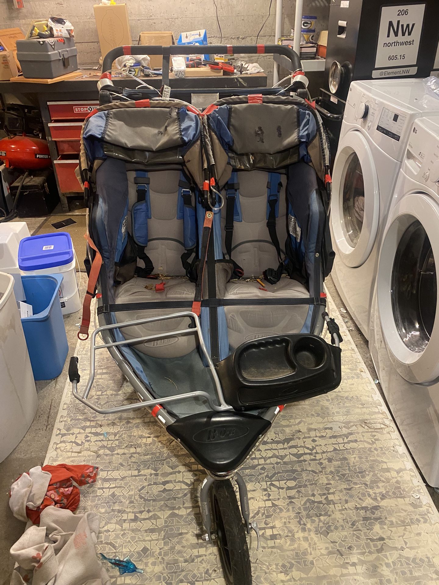 2 Strollers - 1 Single, 1 Double