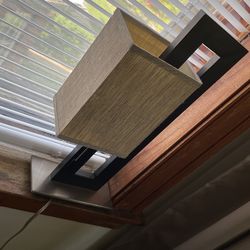 A Pair Of Small And Beautiful Lamps 