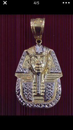 10 K Y Solid Gold Egyptian Pendant Medium