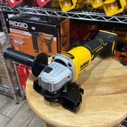 DEWALT 20V MAX Cordless Brushless 4-1/2 in. Angle Grinder with Paddle Switch (Tool Only)