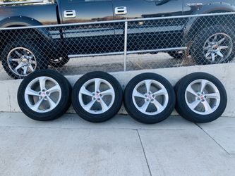 19” OEM Jaguar F-Pace Wheels and Tires