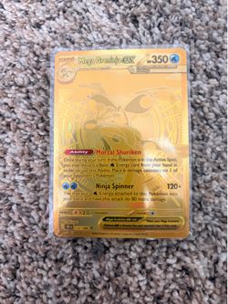 Golden Mega Greninja Ex 122/066
