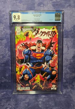 Superman #34 2026 CGC 9.8 WP Foccillo Manga Variant