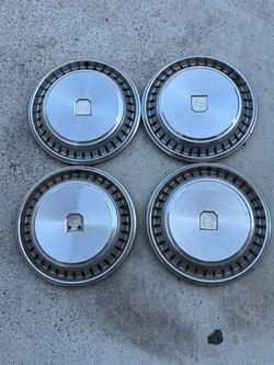 Chevrolet Nova Hubcaps 14” Factory OEM Wheel Cover Vintage