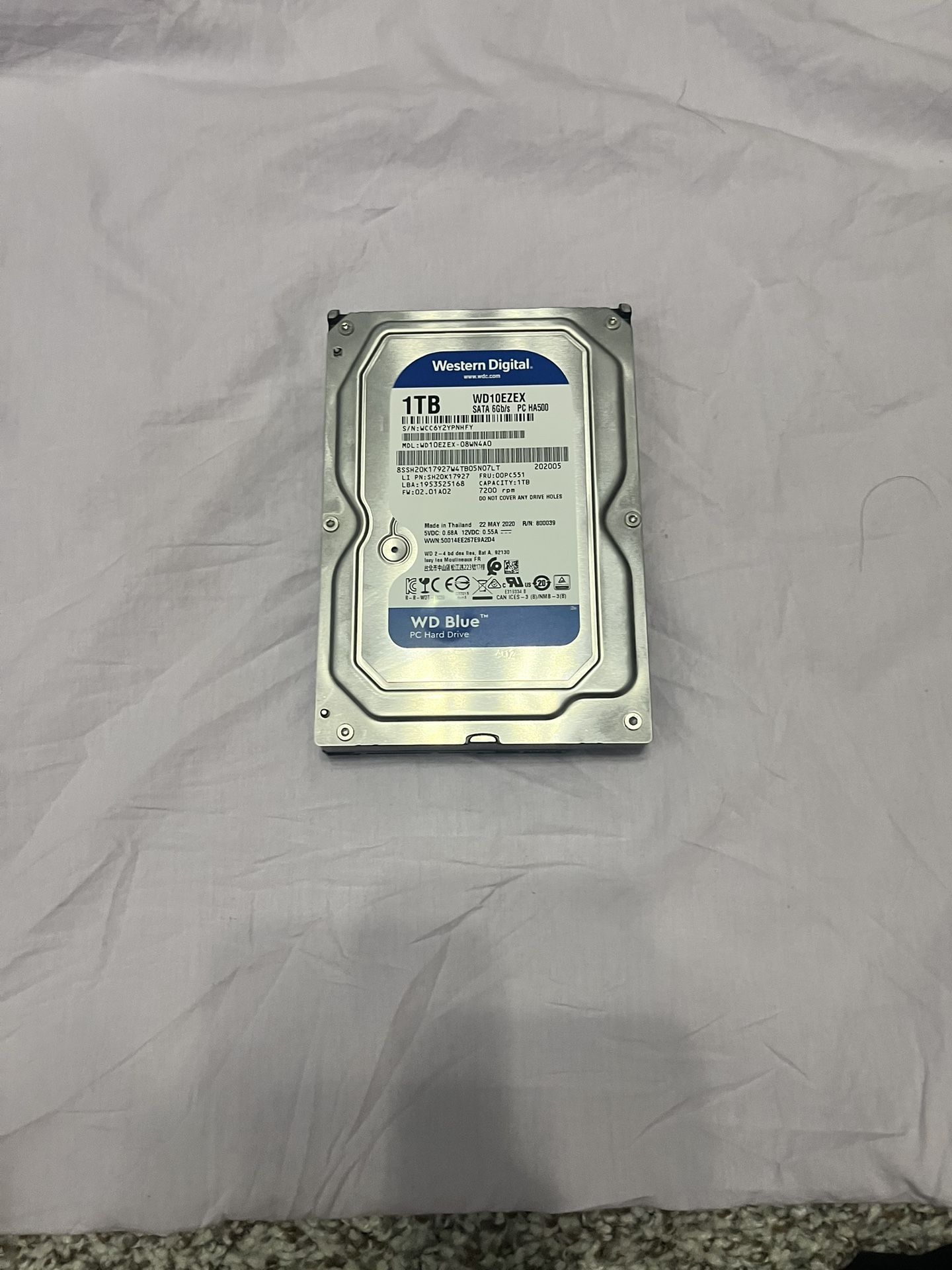 Western Digital 1 TB HDD