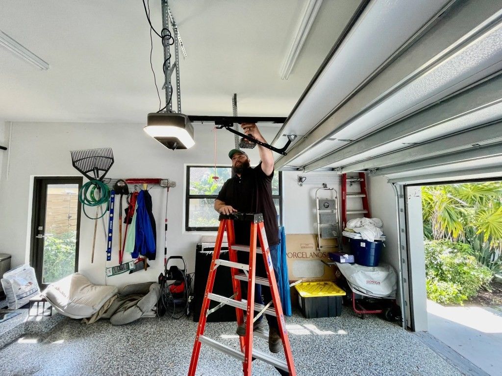 Garage Door Openers, Remotes, Springs, Hinges, Cable, Ect